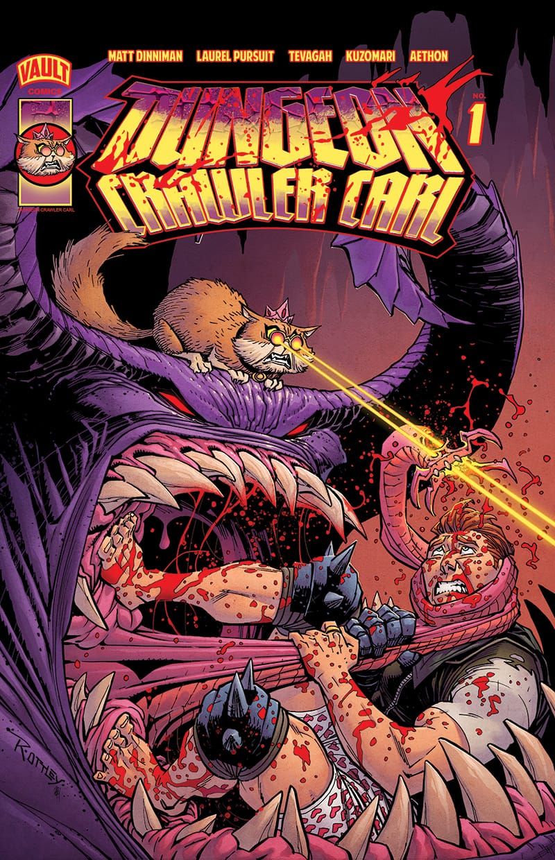 Cover for the Dungeon Crawler Carl comic