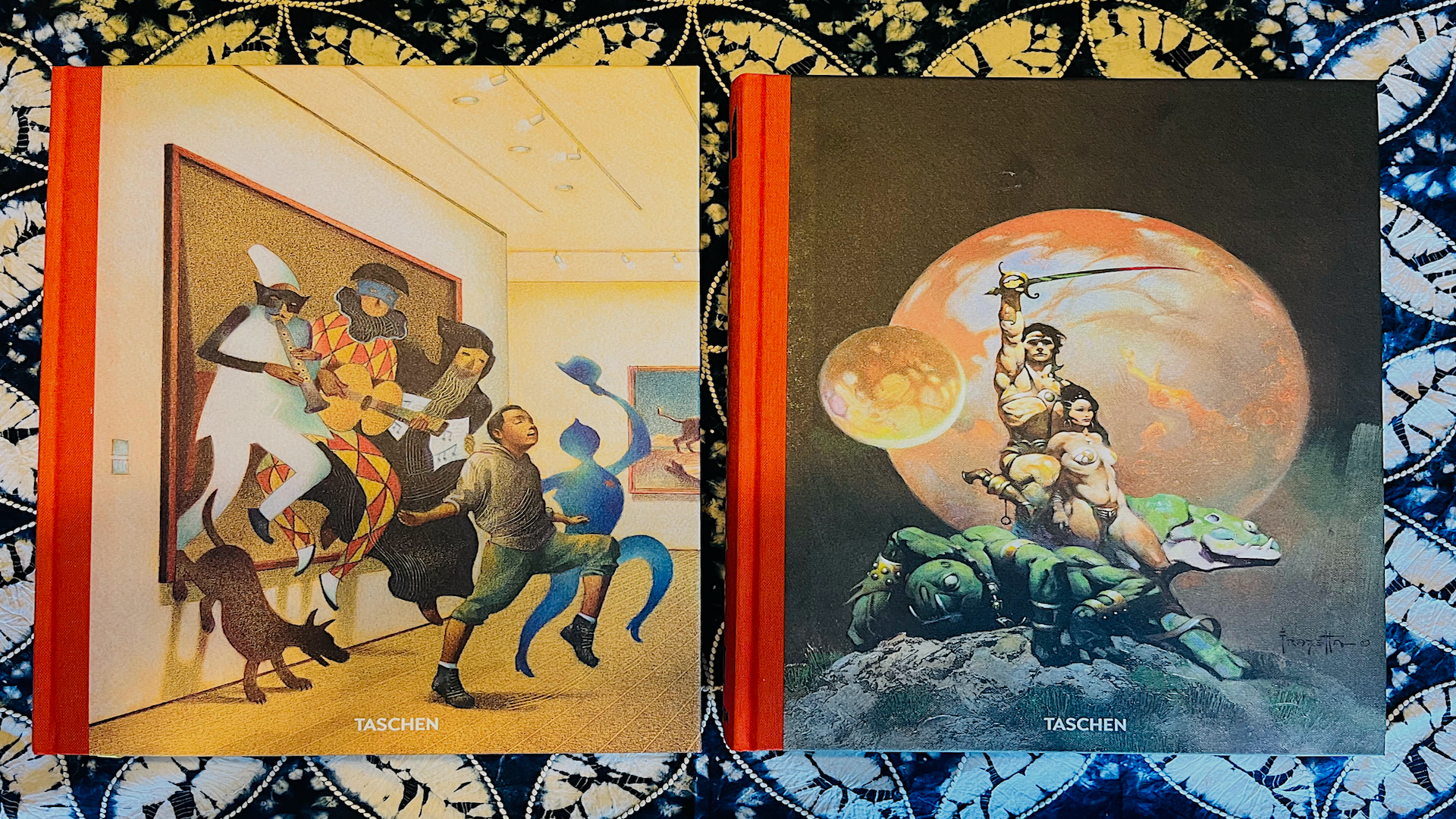 two deluxe volumes of special edition books