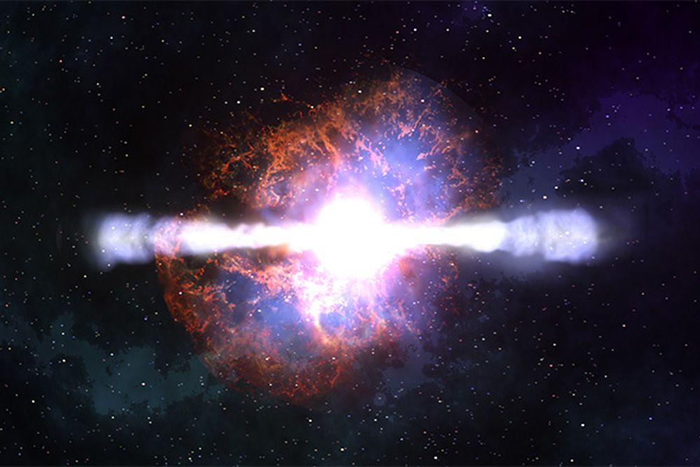 Plumes of white smoke emerge from a spherical cloud