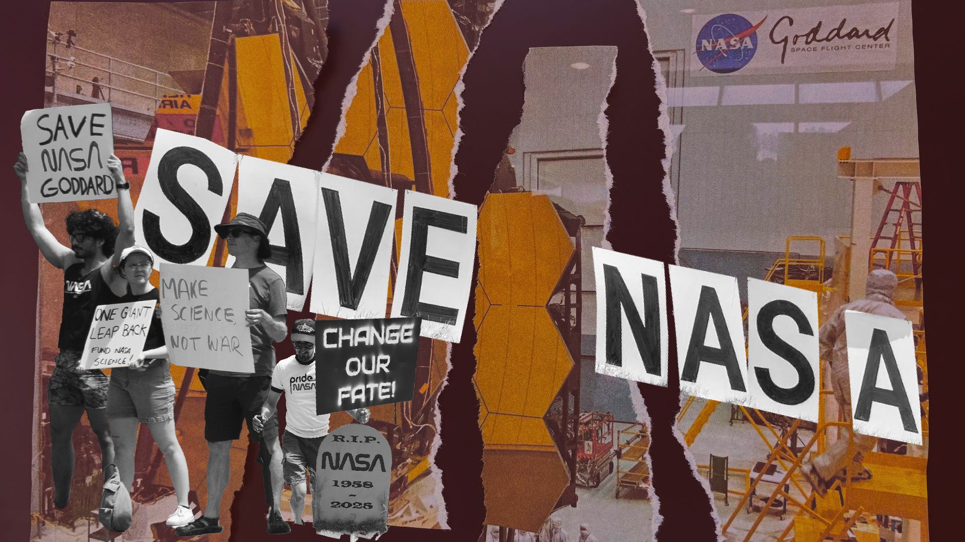 a collage of nasa stuff