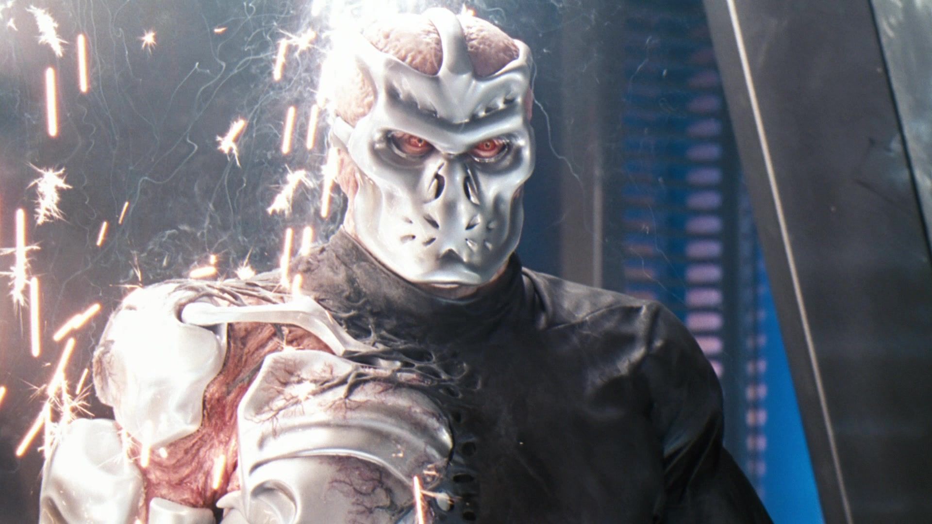 Screenshot from the 2001 space horror movie