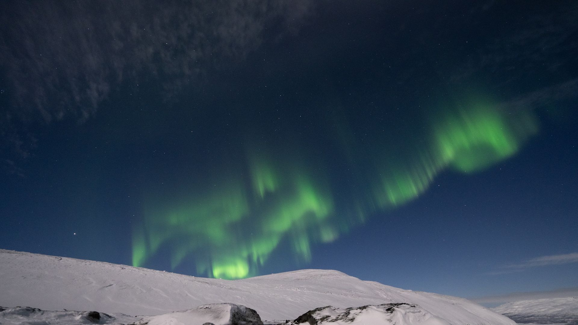 aurora hunting trip in Abisko National Park
