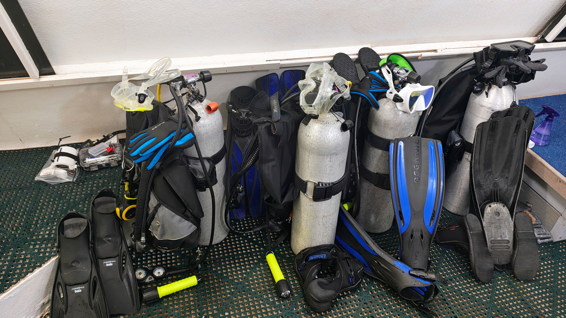 Images from Michaela Musilova's aquanaut mission.