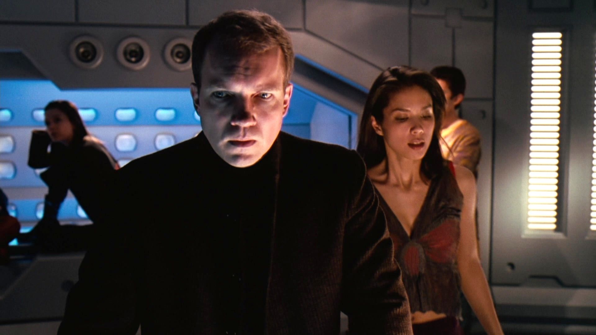 Screenshot from the 2001 space horror movie